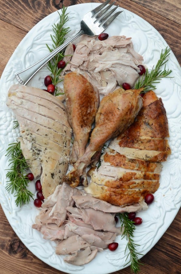 Herb Roast Turkey by Valerie's Kitchen