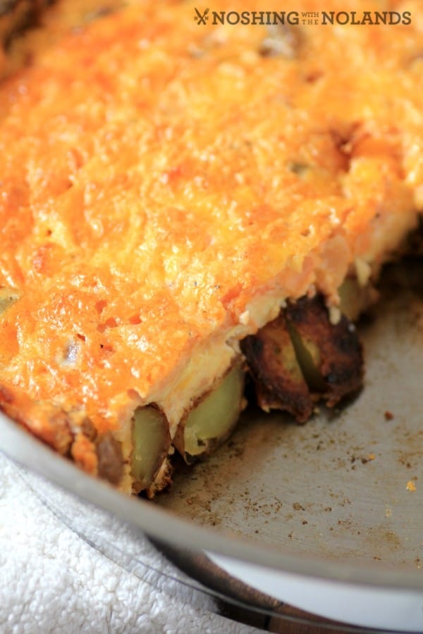 Mexican Potato Frittata by Noshing With The Nolands