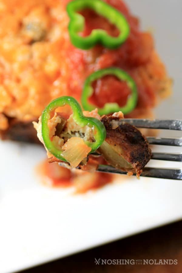 Mexican Potato Frittata by Noshing With The Nolands