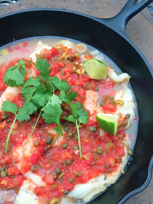 5-Ingredient Veracruz-Style White Fish by The Lemon Bowl