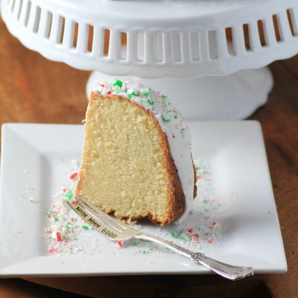 White Hot Chocolate Peppermint Bundt by Noshing With The Nolands