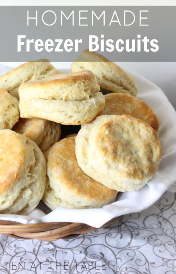 Homemade Freezer Biscuits