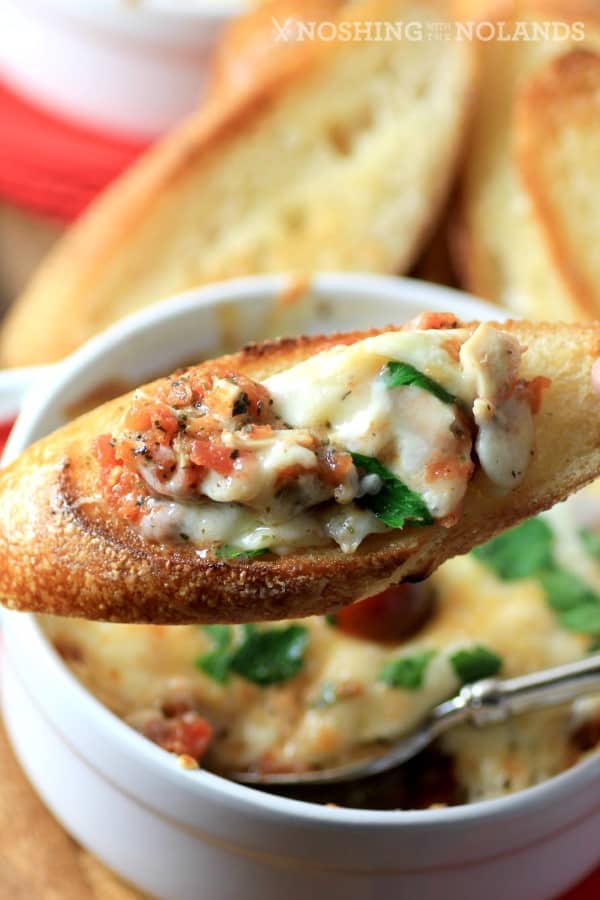 Cheesy Chicken Bruschetta by Noshing With The Nolands