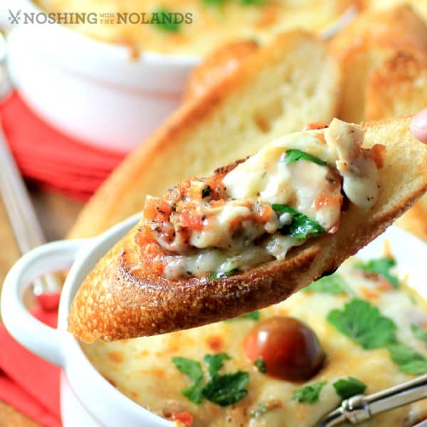 Cheesy Chicken Bruschetta by Noshing With The Nolands