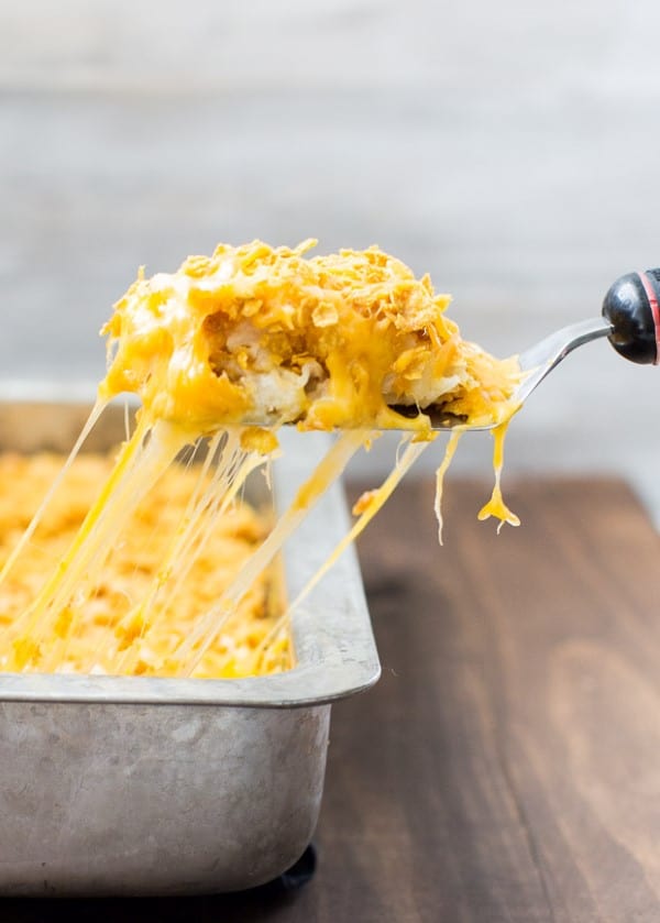 Cheesy Potato Casserole by Culinary Hill
