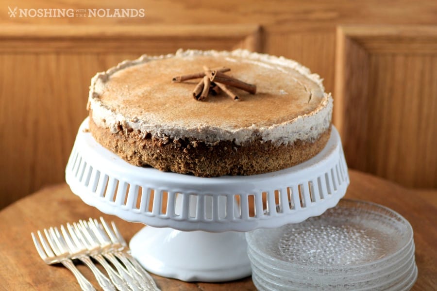 Eggnog Cheesecake by Noshing With The Nolands