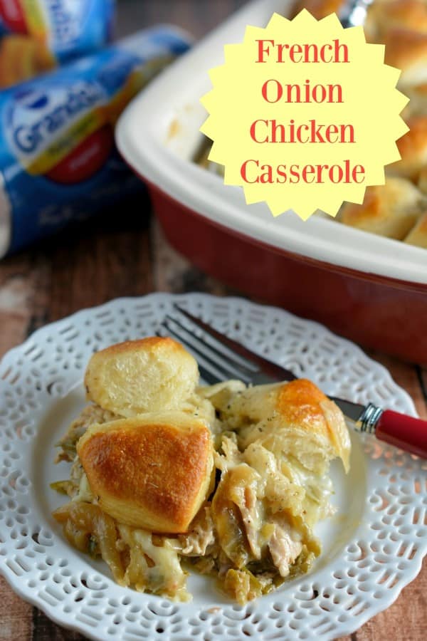 French Onion Chicken Casserole by Savory Experiments