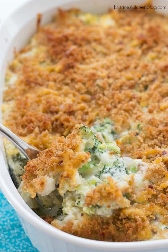 Broccoli Casserole from Scratch by Kristine's Kitchen