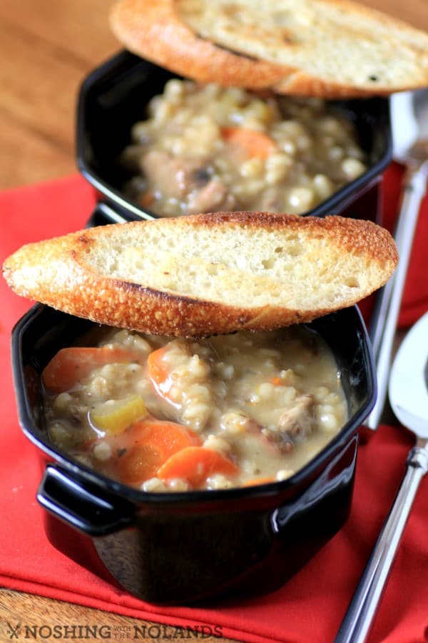 Beef Barley Soup by Noshing With The Nolands