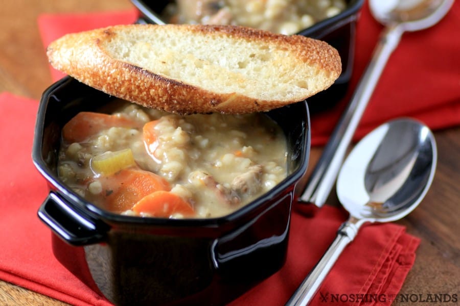 Beef Barley Soup by Noshing With The Nolands