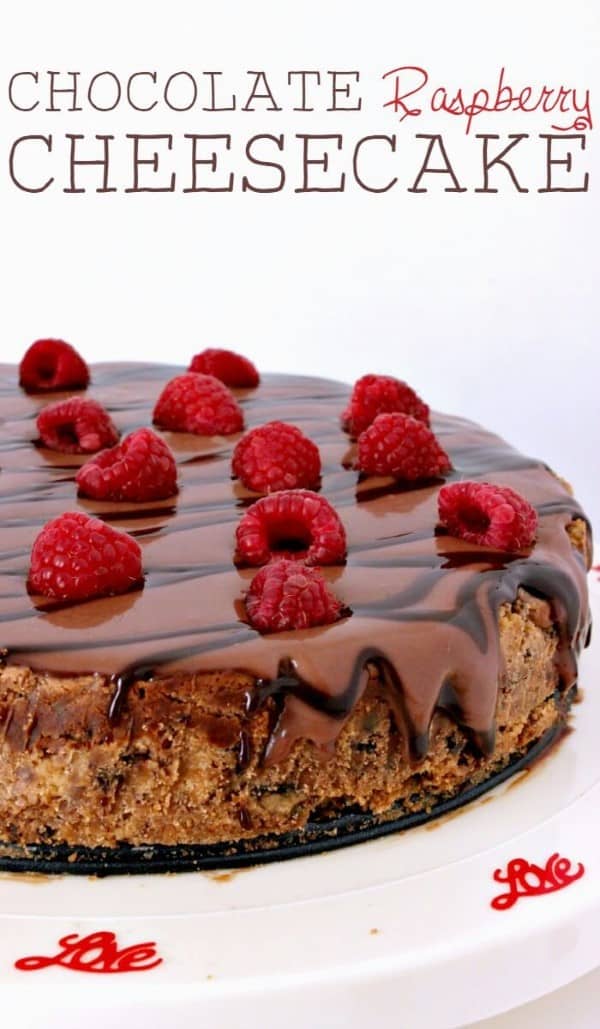 Chocolate Raspberry Cheesecake (Custom)