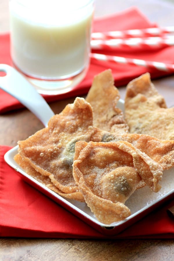 Chocolate Stuffed Wontons by Noshing With The Nolands (Custom)