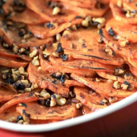 Roasted Sweet Potato Medallion Casserole