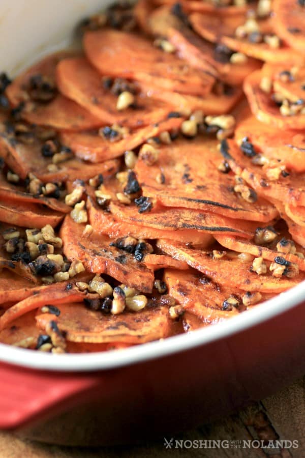 Roasted Sweet Potato Medallion Casserole by Noshing With The Nolands 