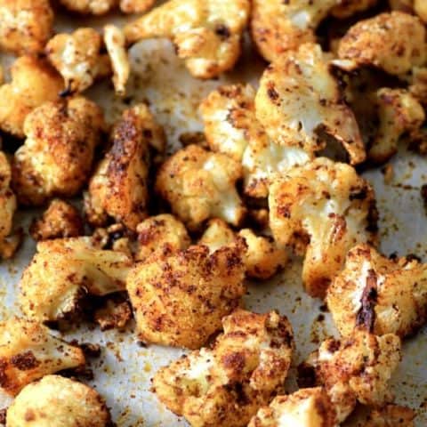 Spiced Roasted Cauliflower