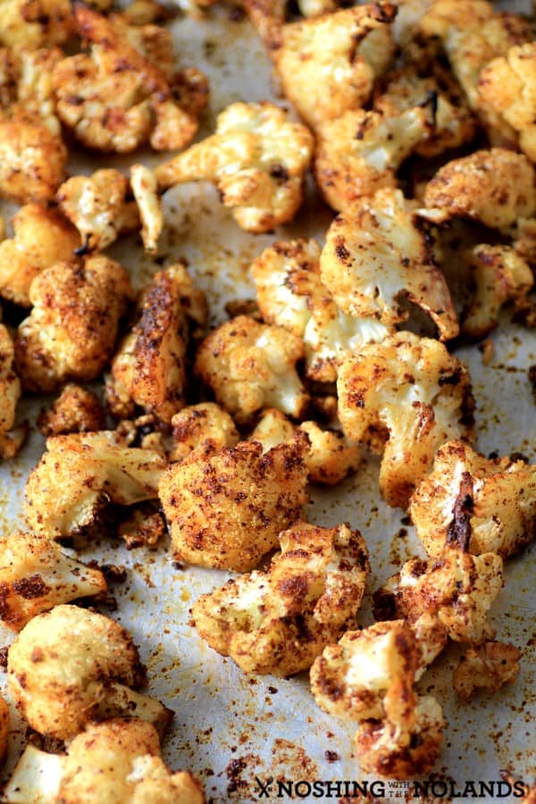 Spiced Roasted Cauliflower by Noshing With The Nolands 