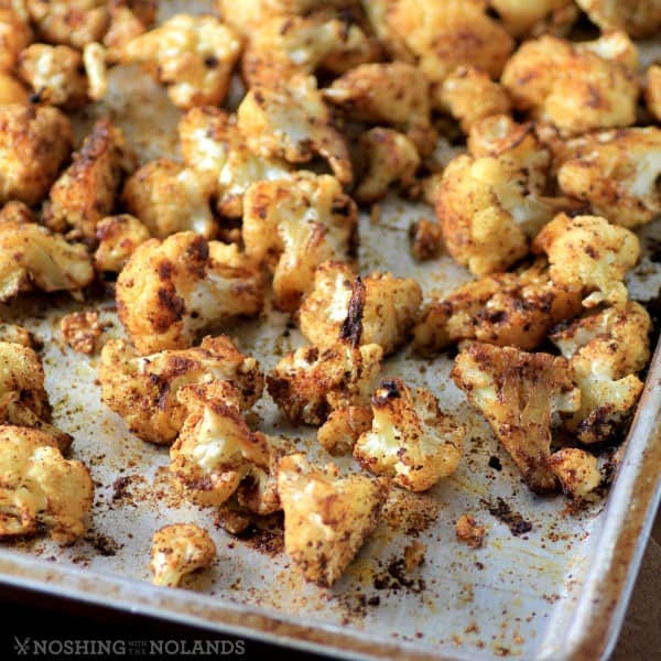 Spiced Roasted Cauliflower by Noshing With The Nolands 