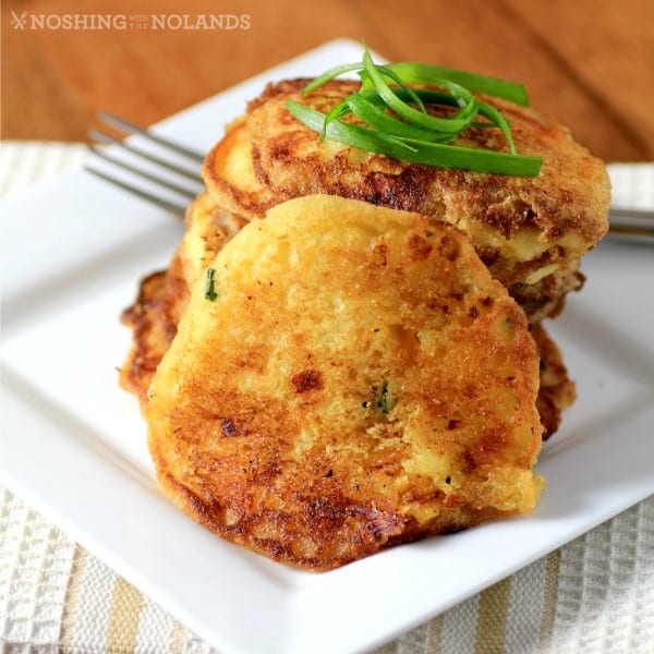 Cornmeal Griddle Cakes by Noshing With The Nolands 