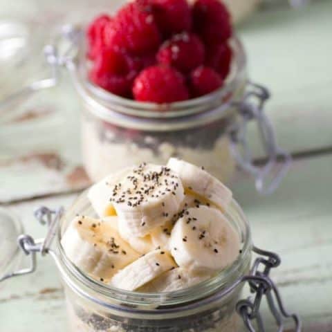 Overnight Oatmeal Jars