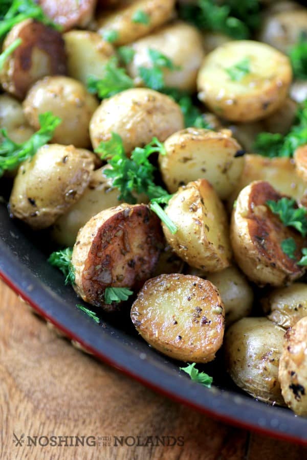 Skillet Greek Potatoes by Noshing With The Nolands 2 Custom