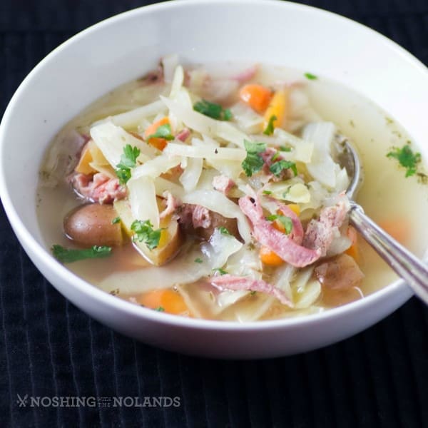 Corned Beef and Cabbage Soup by Noshing With The Nolands