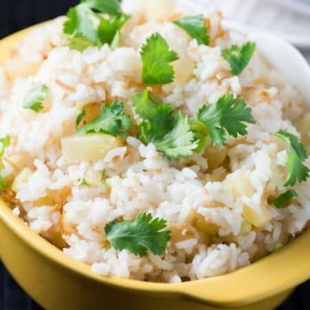 Pineapple Coconut Rice hero.