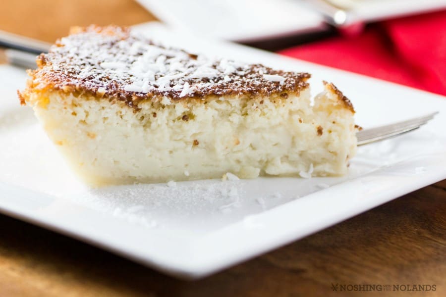 Impossible Coconut Rum Pie by Noshing With The Nolands