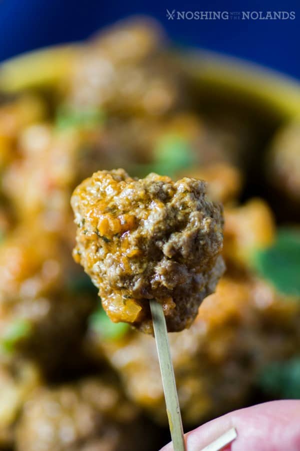 Kofta Curry {Meatball Curry} by Noshing With The Nolands 