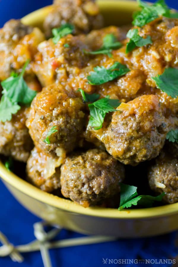 Kofta Curry {Meatball Curry} by Noshing With The Nolands