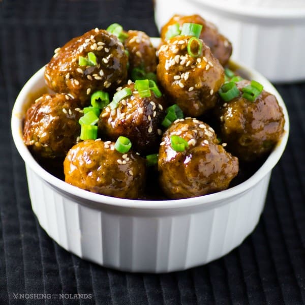 Quick Easy Asian Meatballs by Noshing With The Nolands 