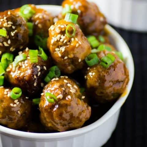 Quick Easy Asian Meatballs