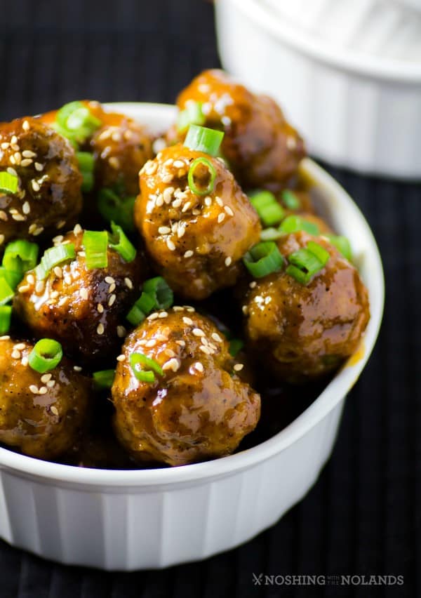 Quick Easy Asian Meatballs by Noshing With The Nolands
