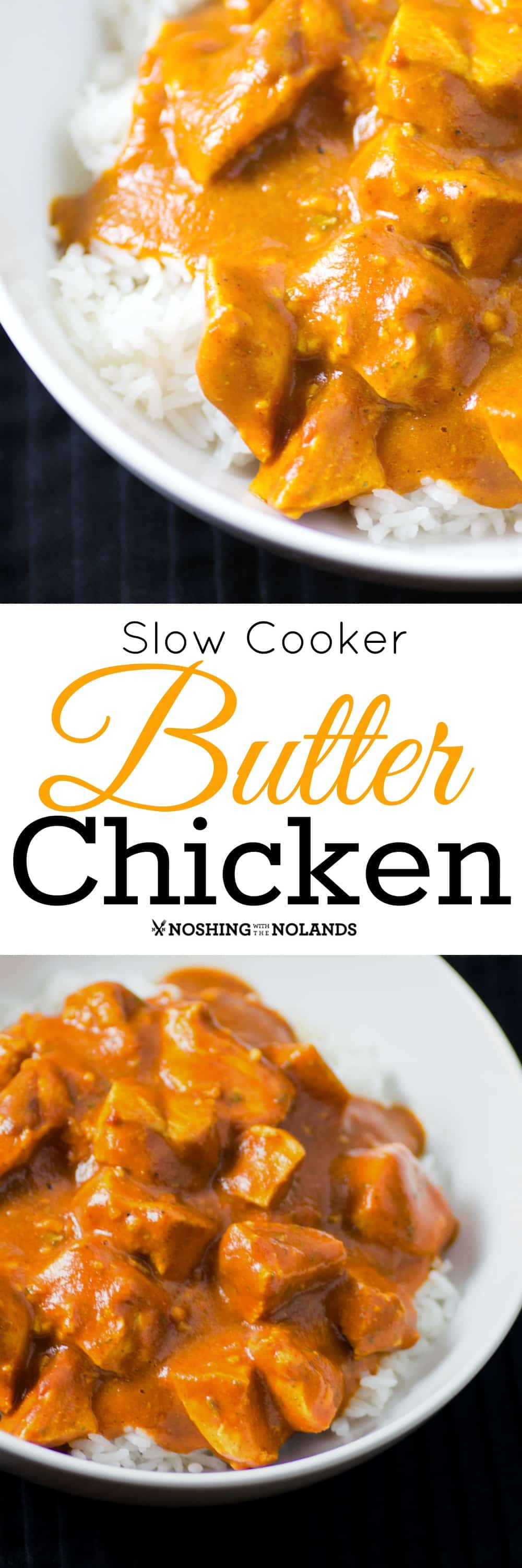 Healthy Slow Cooker Butter Chicken recipe is simple to make