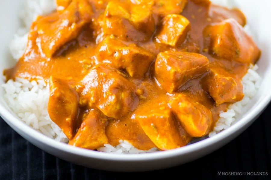 Healthy Slow Cooker Butter Chicken recipe is simple to make