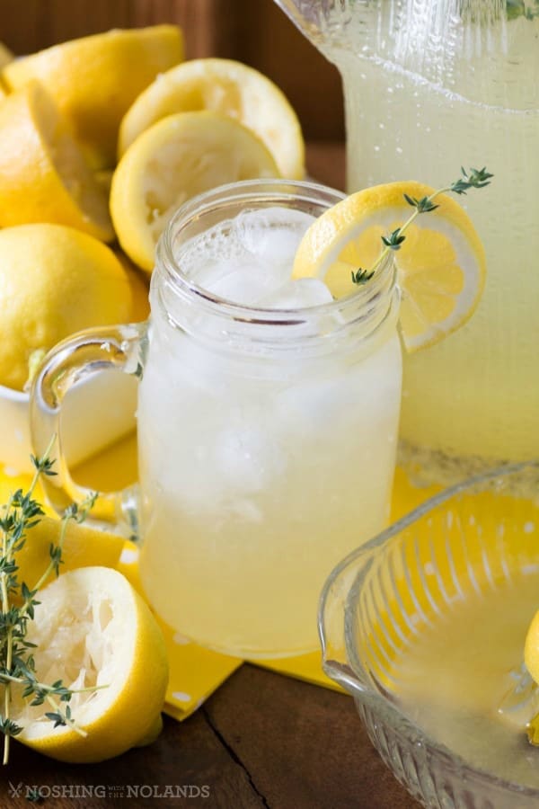 Spring Thyme Lemonade 