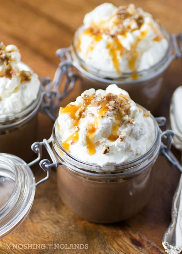 Walnut Caramel Pots de Creme