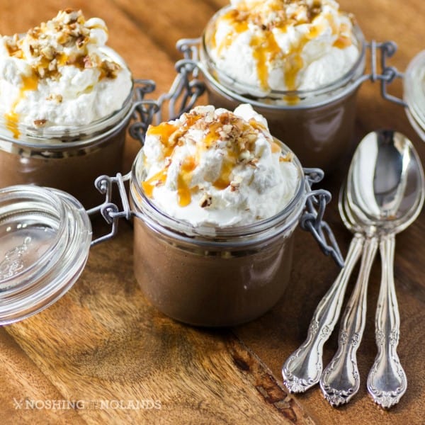 Walnut Caramel Pots de Creme 