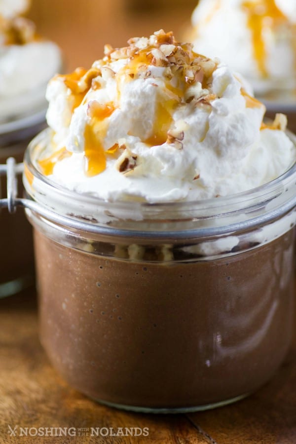 Walnut Caramel Pots de Creme