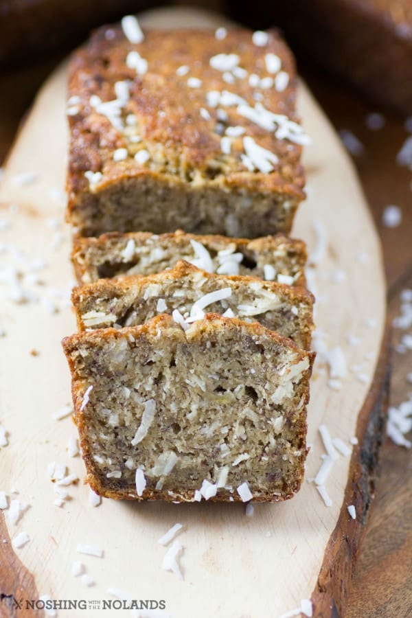 Coconut Rum Banana Cake