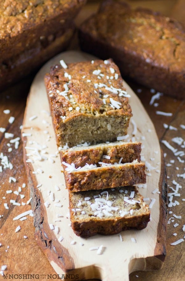 Coconut Rum Banana Cake 