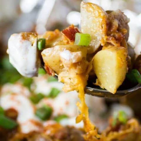 Crock Pot Bacon Cheese Ranch Potatoes