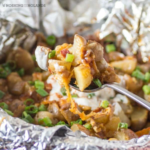 Crockpot Bacon Cheese Ranch Potatoes