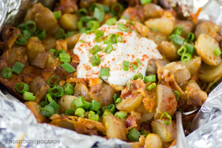 Crockpot Bacon Cheese Ranch Potatoes