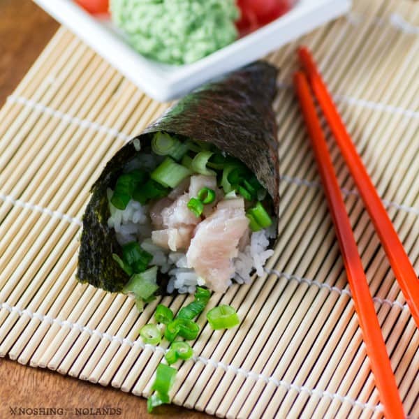 Toro Green Onion Hand Roll