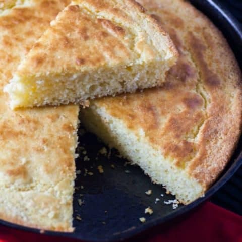 Best Cast Iron Southern Cornbread