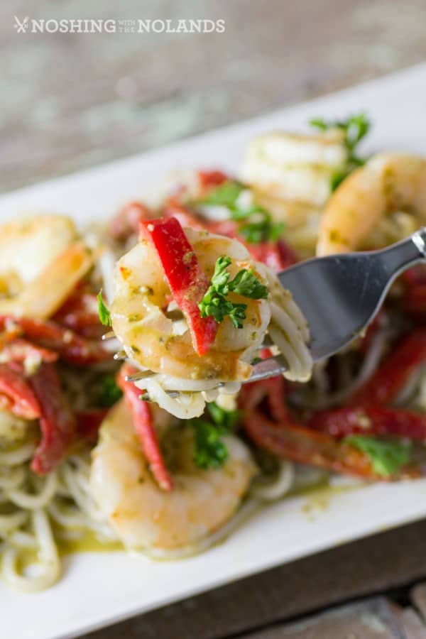 Shrimp and Pesto with Red Peppers 4 (Custom)