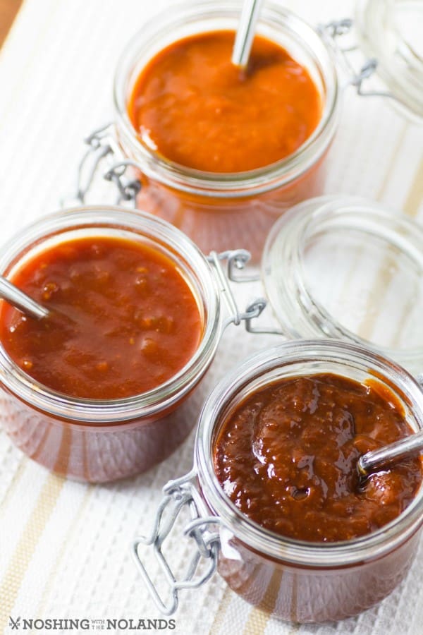 Simple recipes for three different homemade BBQ sauces