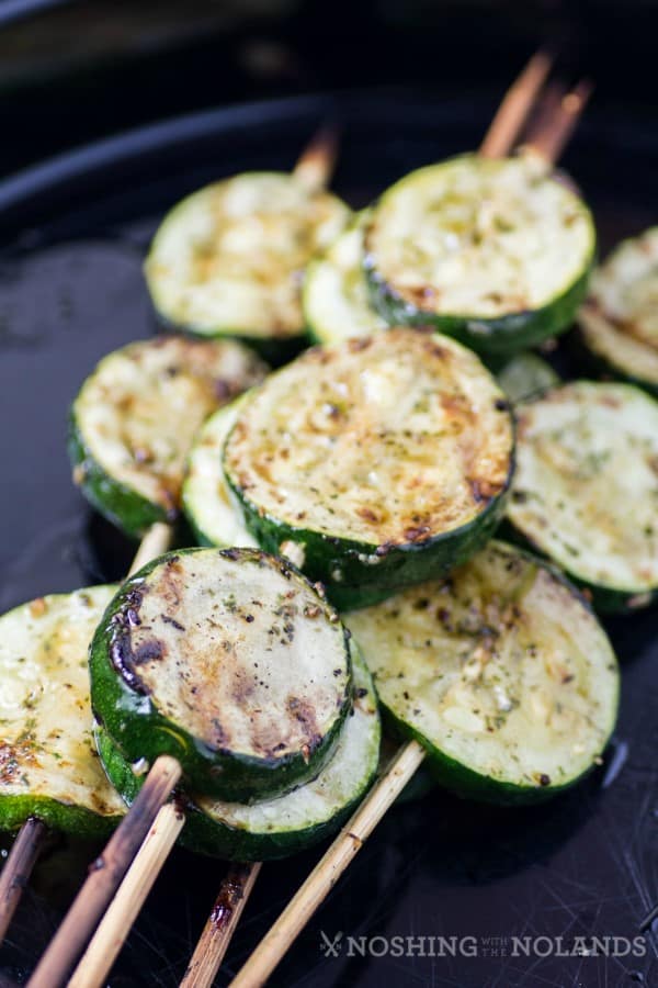 Grilled Zucchini Pops 