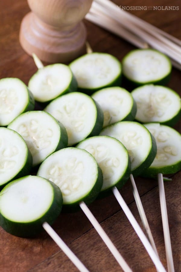 Grilled Zucchini Pops 