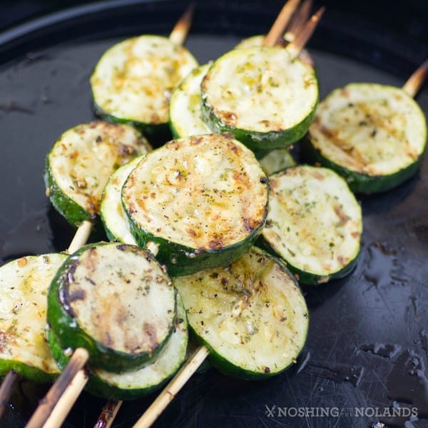 Grilled Zucchini Pops 